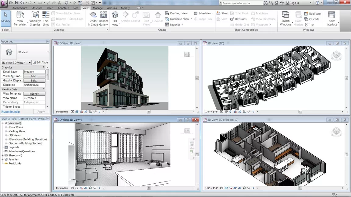 CAD to Revit Modeling