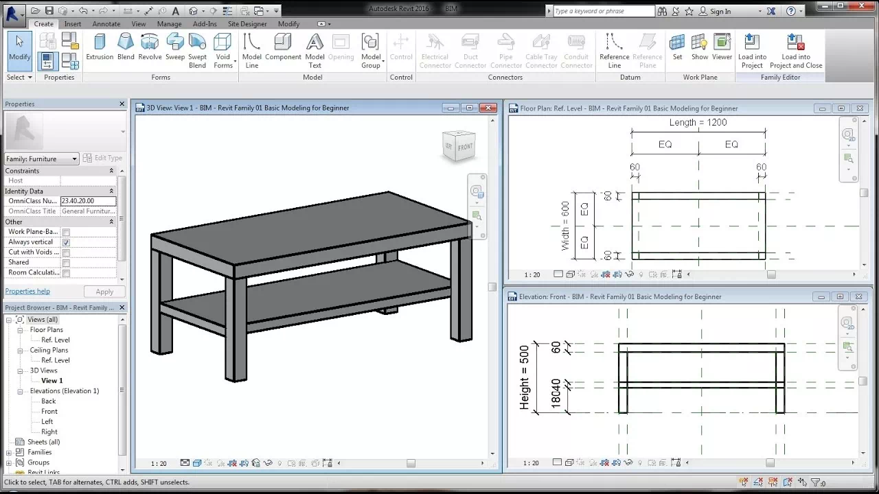 Revit Family Creation
