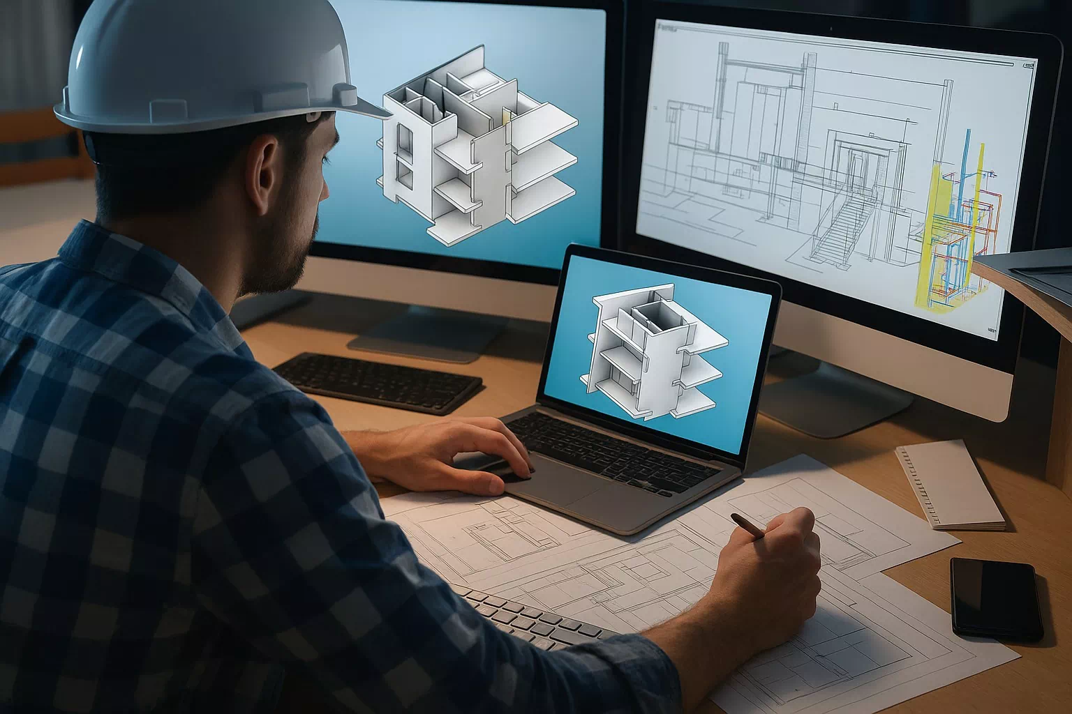 Revit Modeling from Concept Schematics