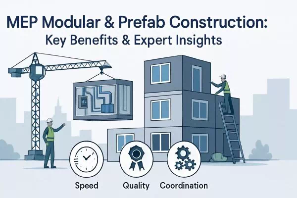 MEP Modular & Prefab Construction: Key Benefits & Expert Insights