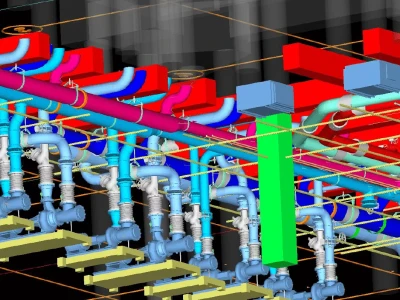 Clash-Free Plumbing BIM Modeling & Shop Drawings Services